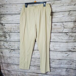 Alfani Mens  Pale Khali Casual Twill Pant Size Large